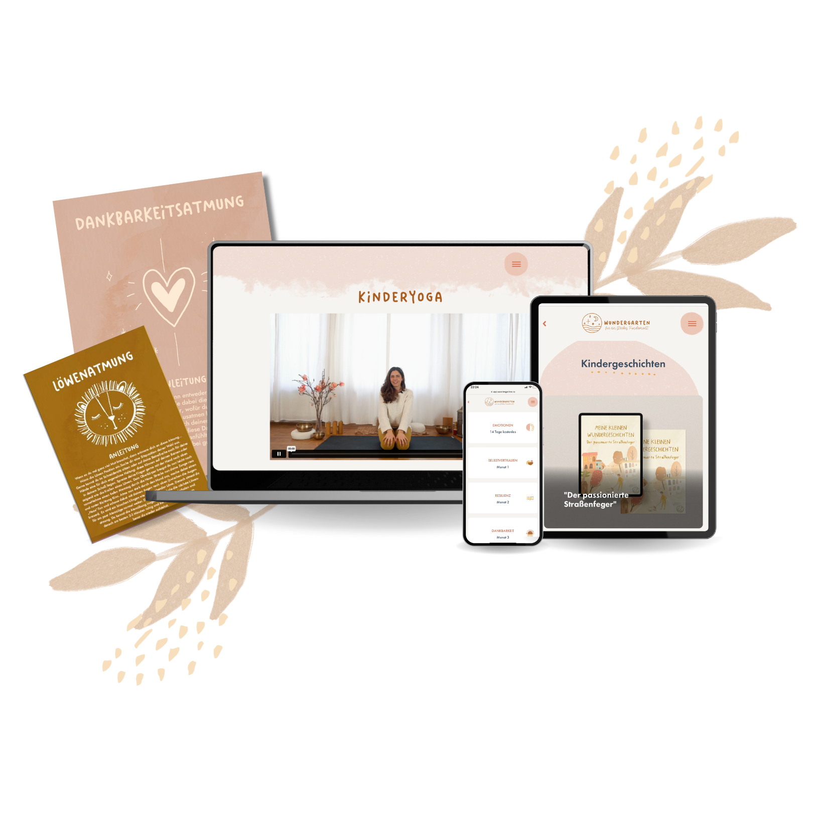 Mockup Vorschulprogramm